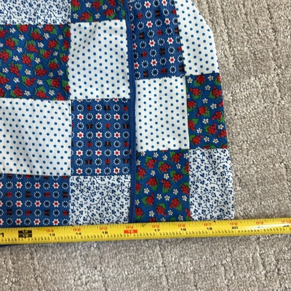 Vintage Mixer Cover Patchwork Blue and White from Appalachian Craftsmen